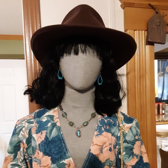 🎉 HOST PICK 🎉Paris Blues For Wet Seal Denim Snap Button Long Sleeve Dress 90s - Picture 16 of 16